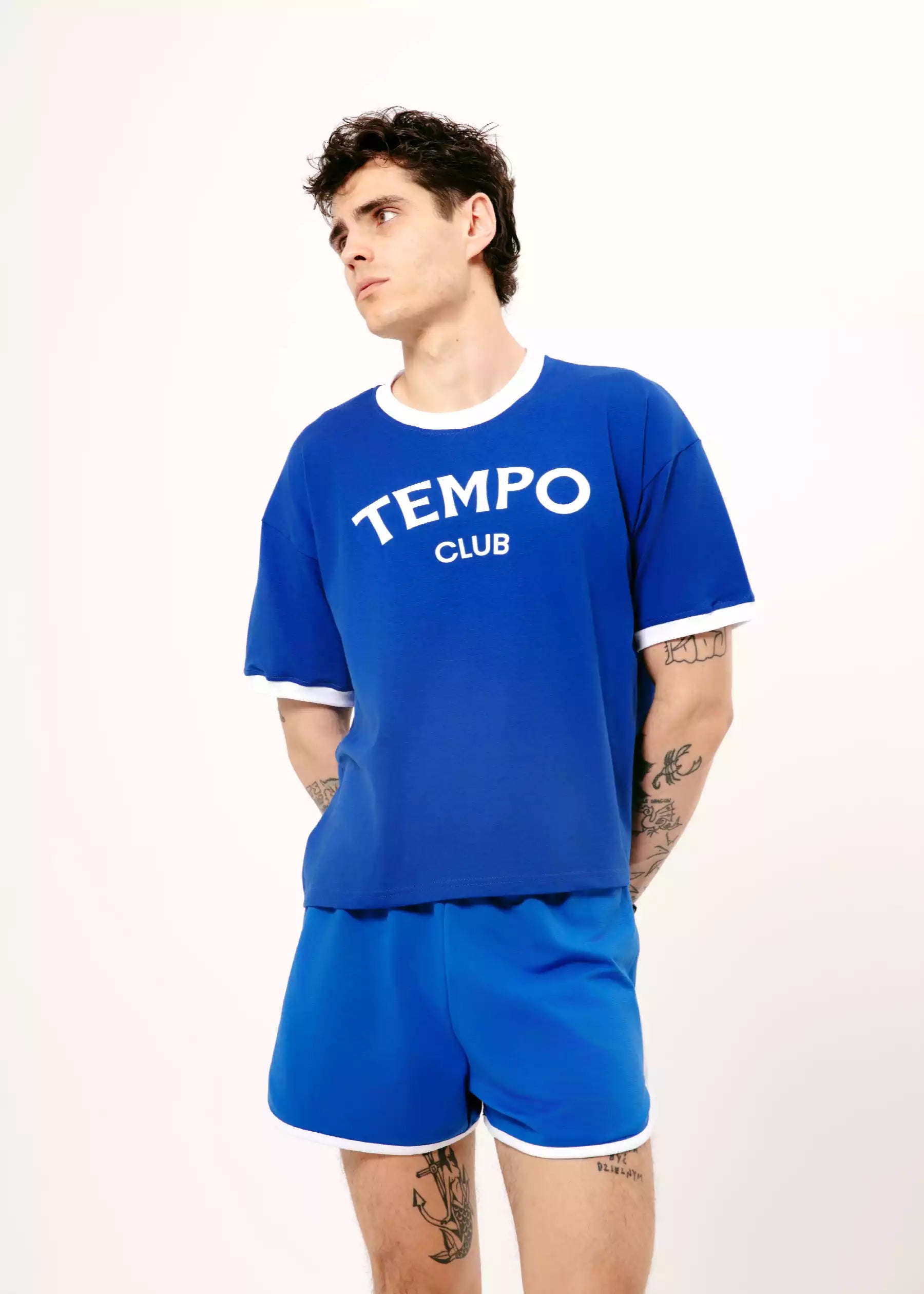 CROPPED T-SHIRT TEMPO CLUB