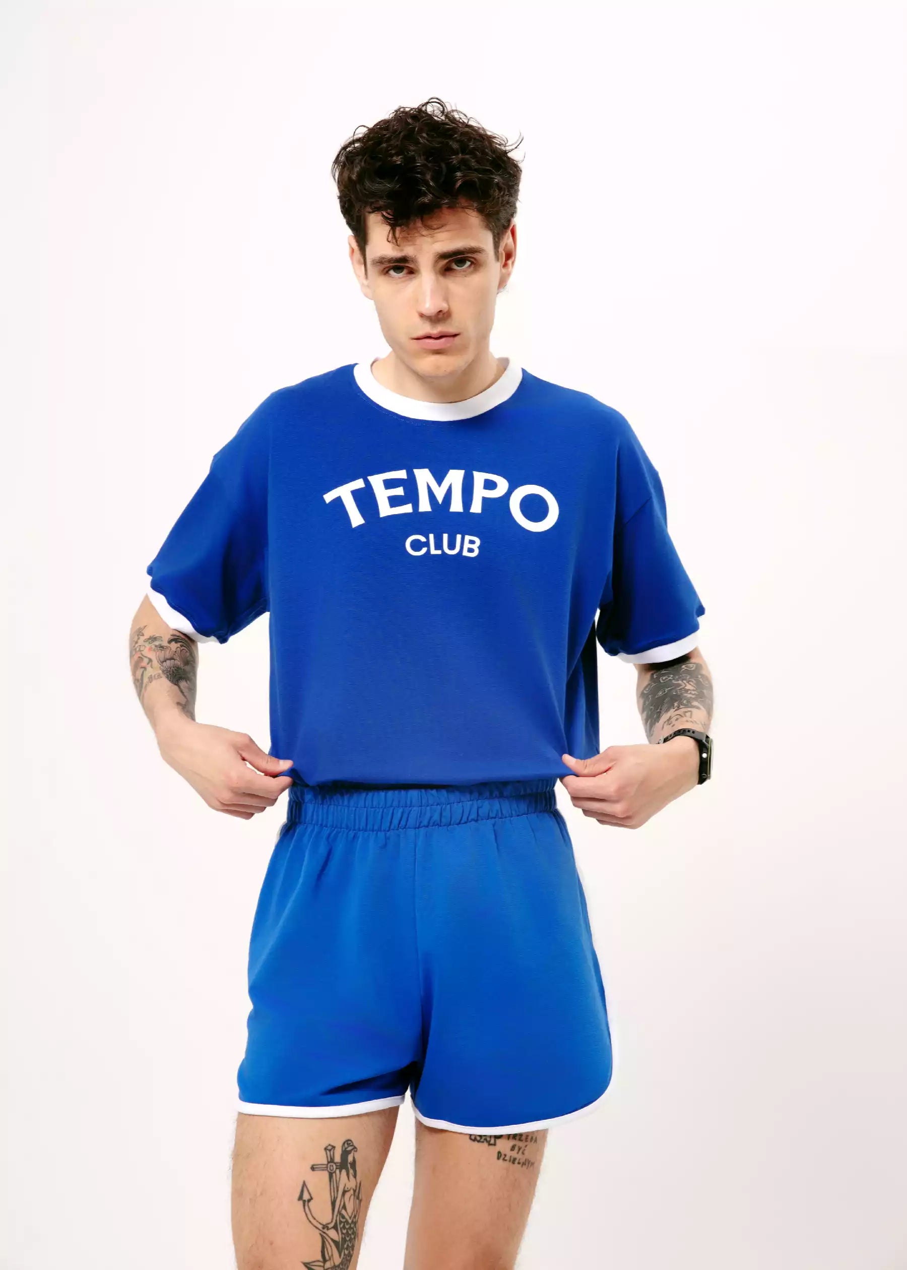 CROPPED T-SHIRT TEMPO CLUB