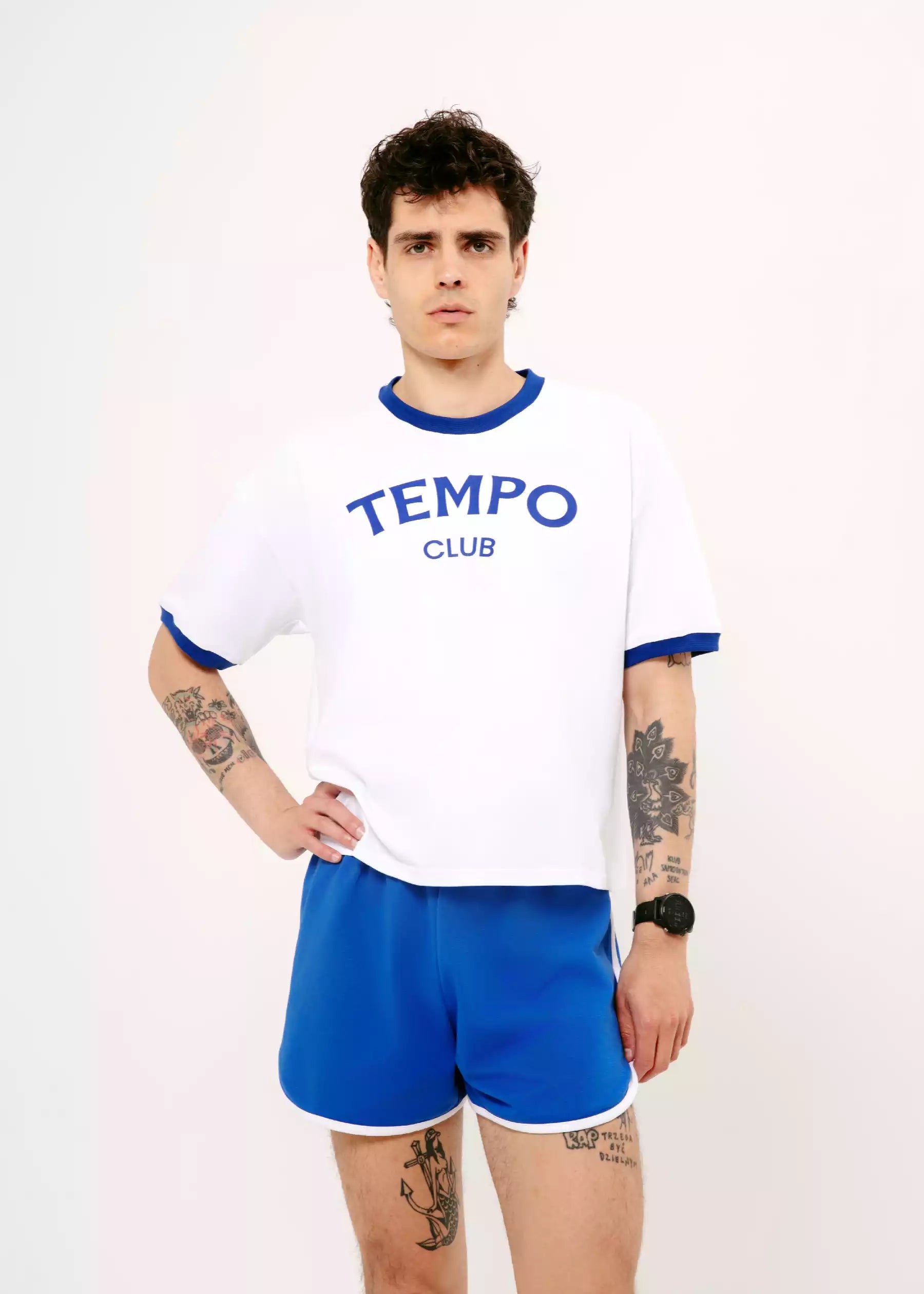 CROPPED T-SHIRT TEMPO CLUB