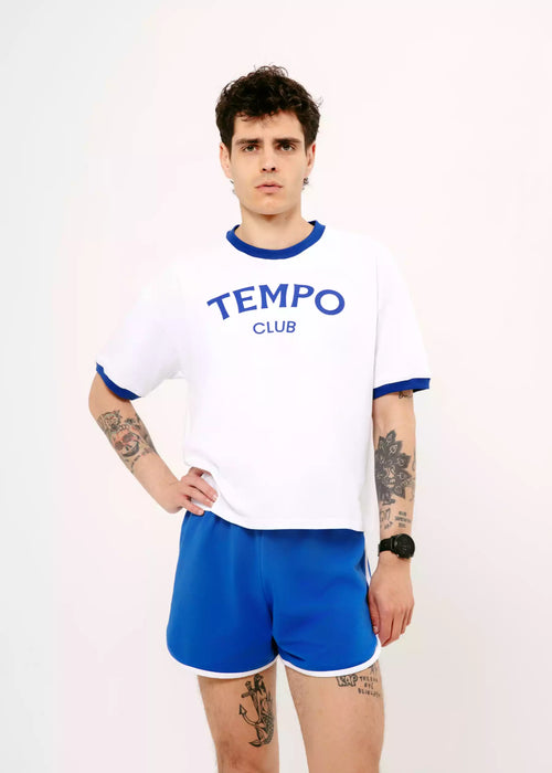 CROPPED T-SHIRT TEMPO CLUB