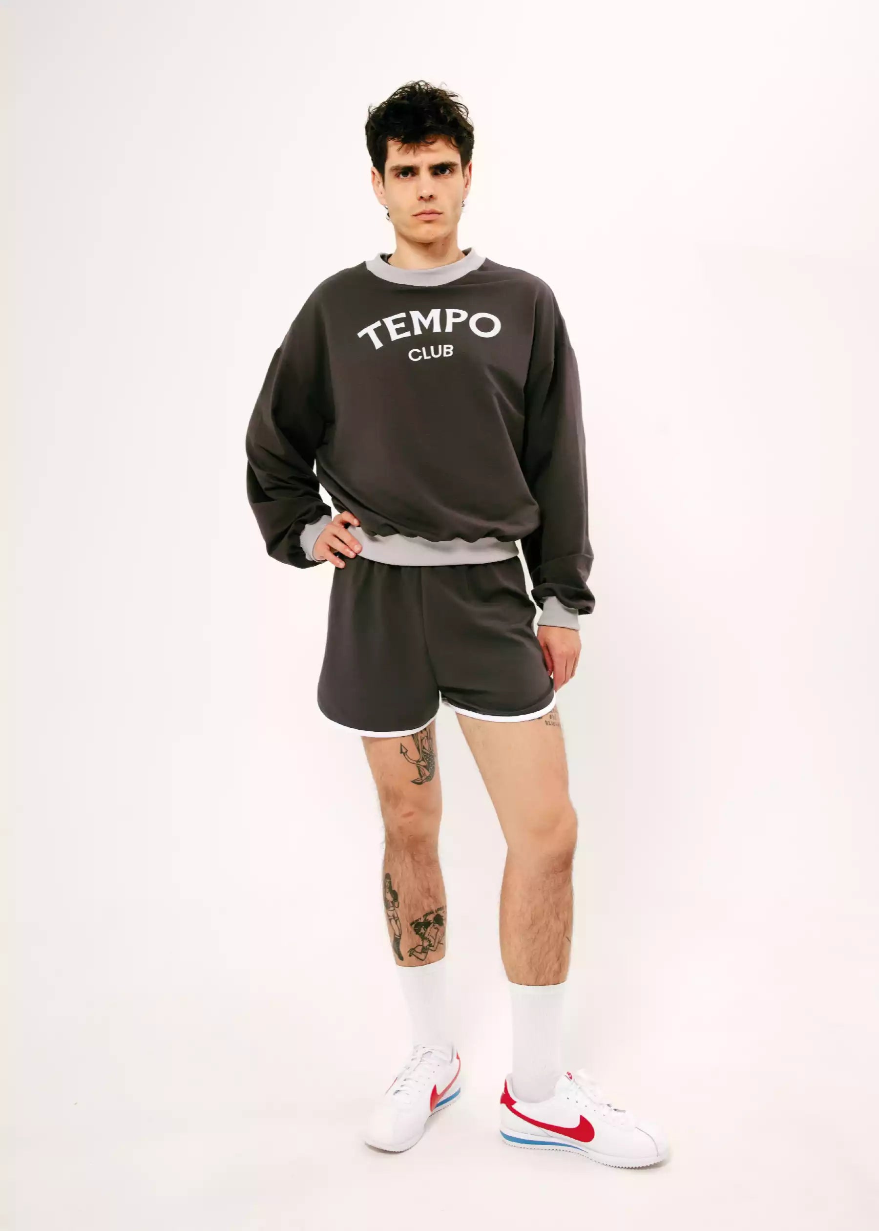 LIGHTWEIGHT CREWNECK TEMPO CLUB