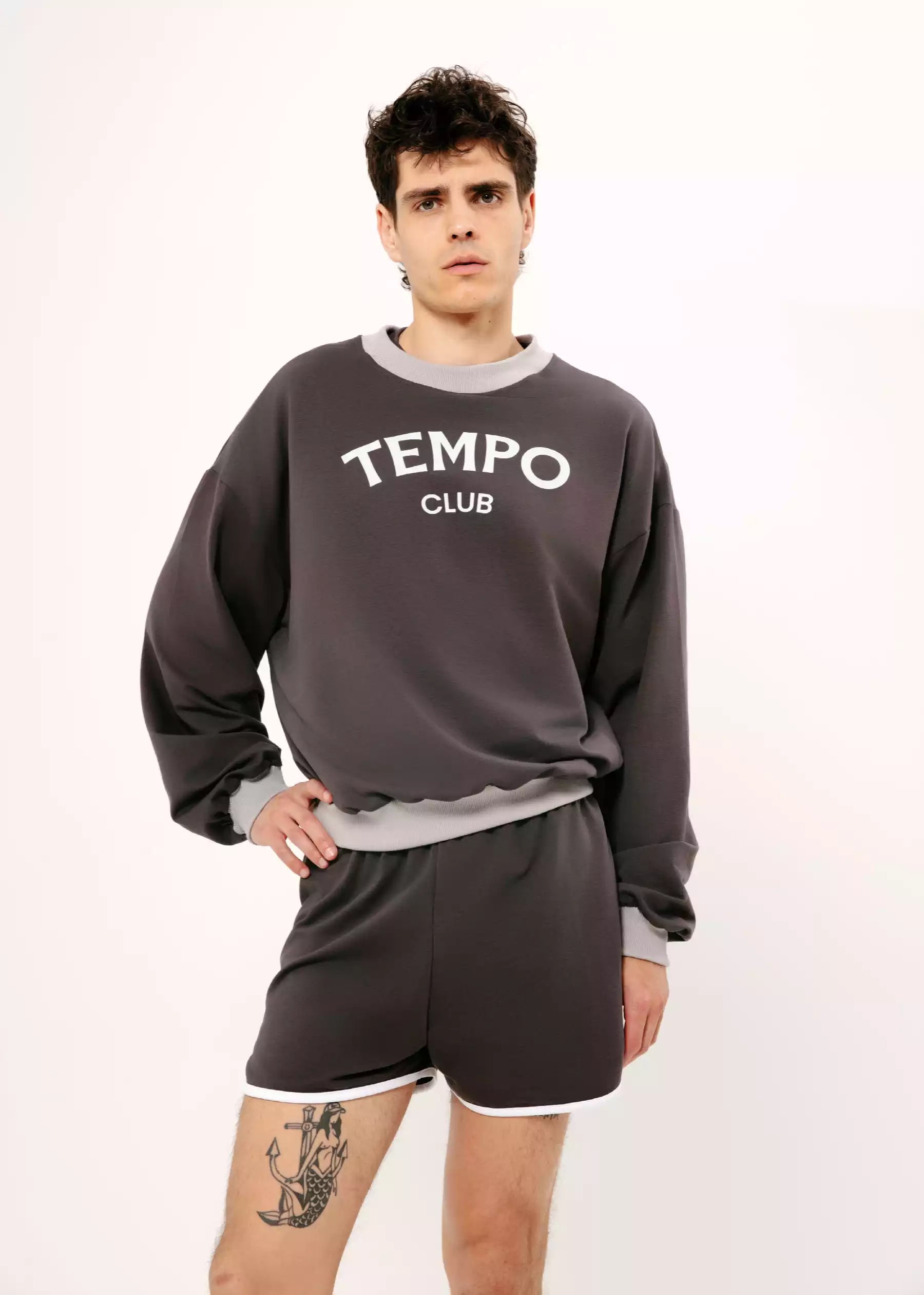 LIGHTWEIGHT CREWNECK TEMPO CLUB