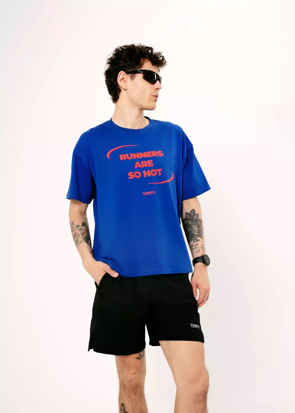 OVERSIZE TEE - RUNNERS ARE SO HOT