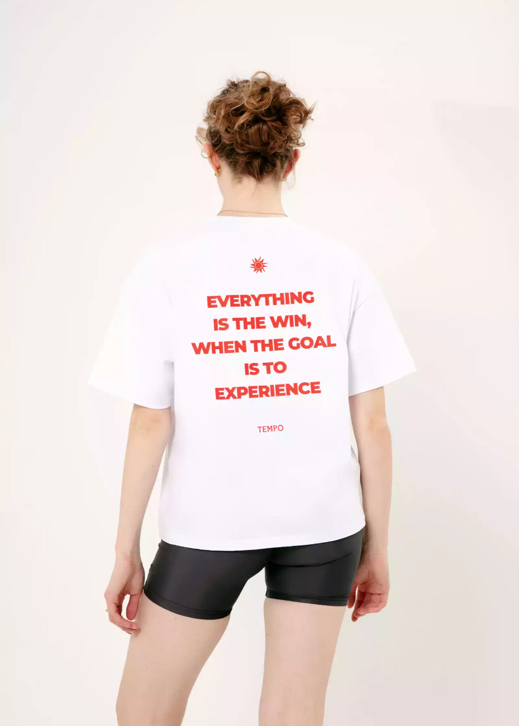 OVERSIZE TEE - EVERYTHING IS THE WIN