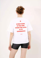 OVERSIZE TEE - EVERYTHING IS THE WIN