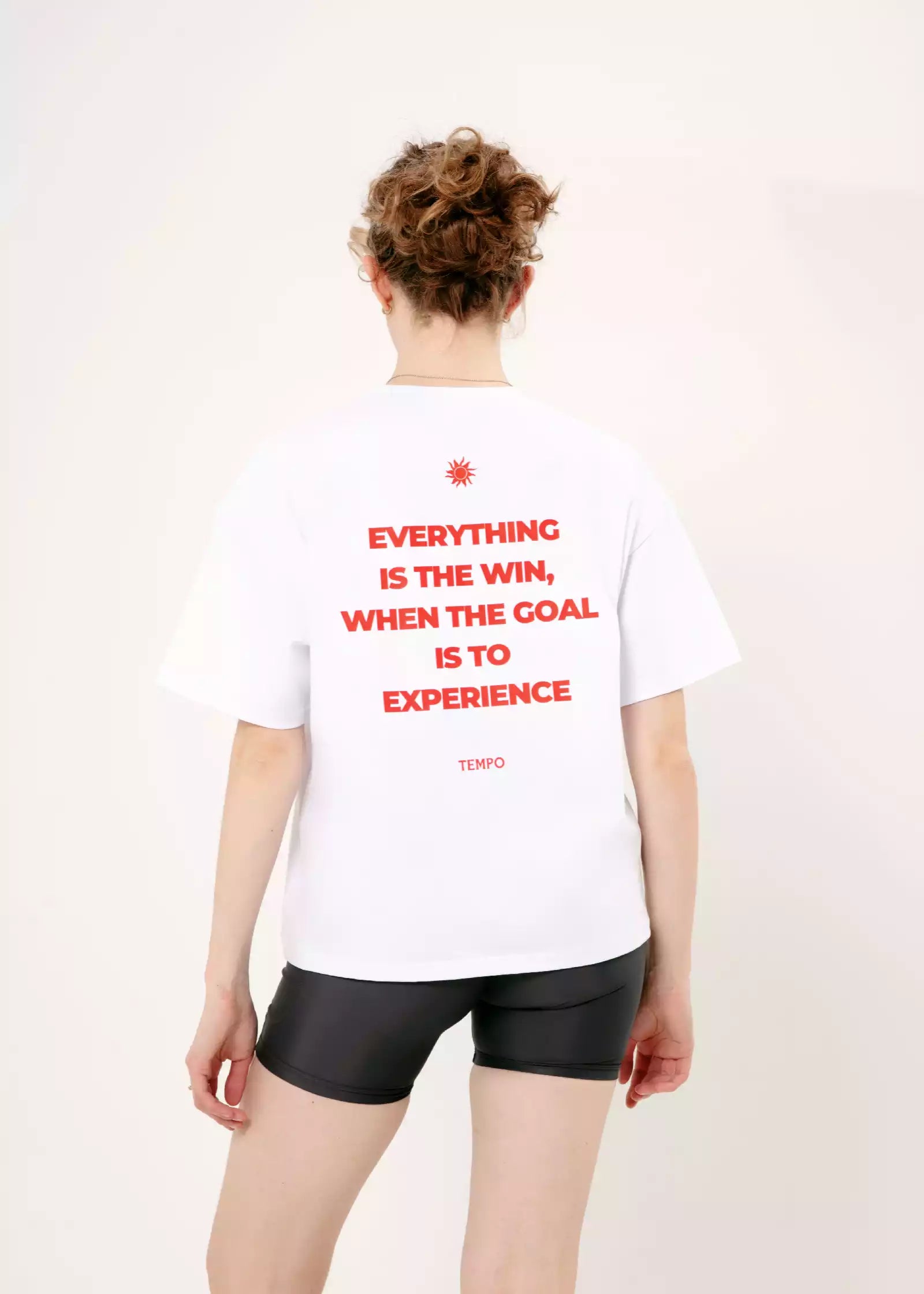 OVERSIZE TEE - EVERYTHING IS THE WIN