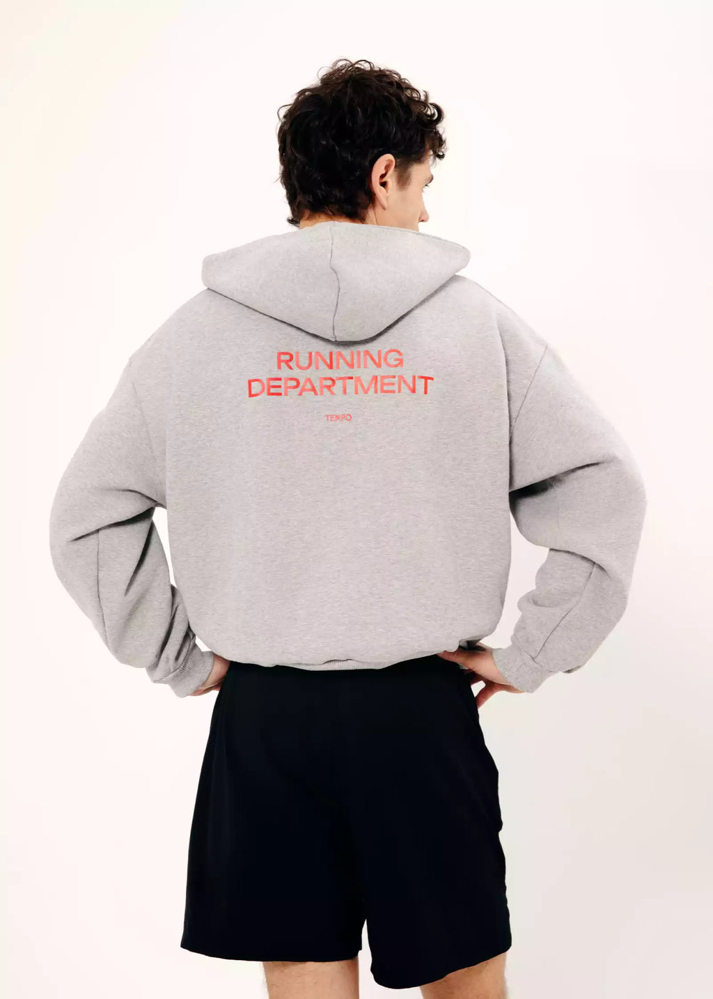 GREY HOODIE RUNNING DEPARTMENT