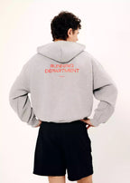 GREY HOODIE RUNNING DEPARTMENT