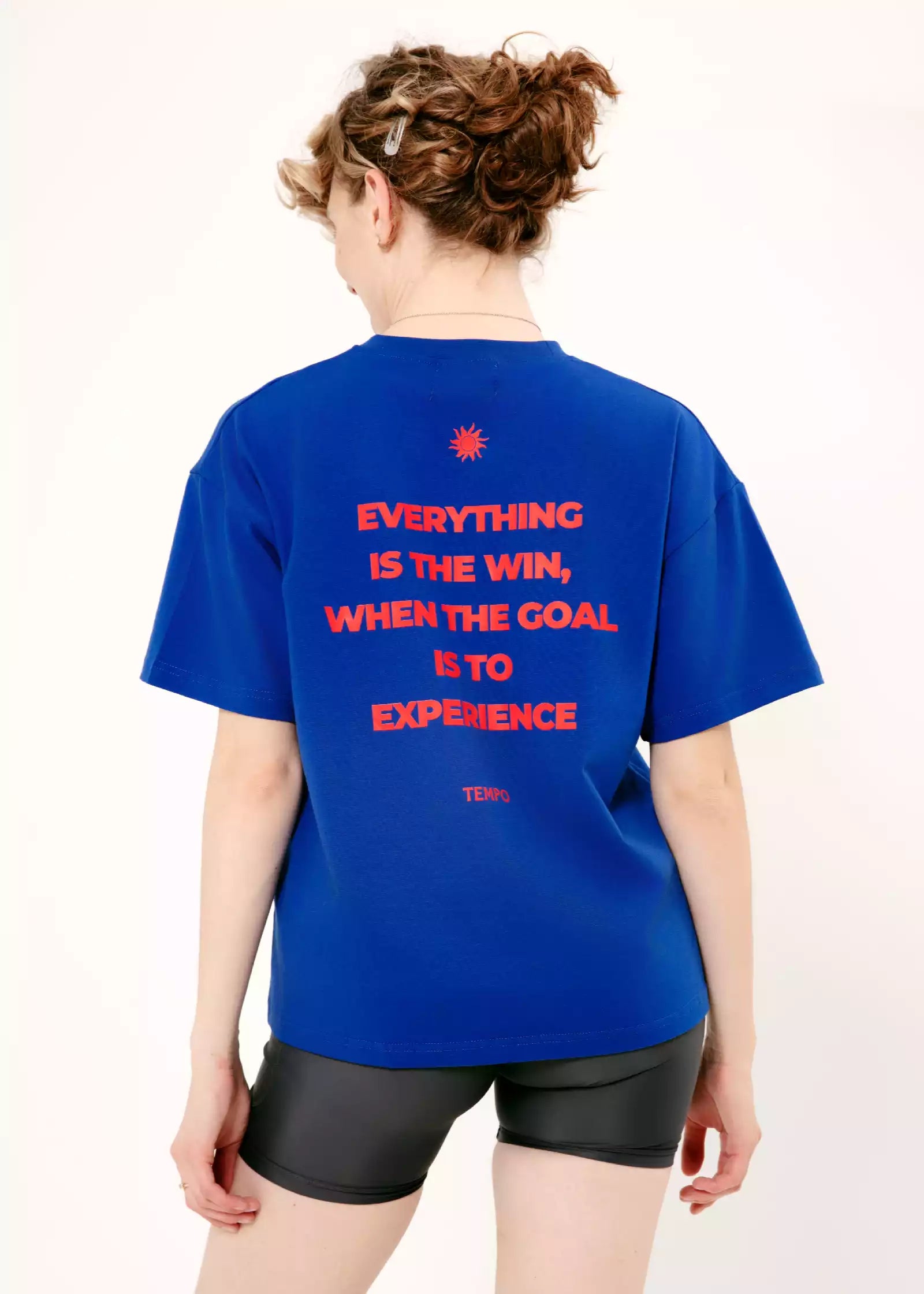 OVERSIZE TEE - EVERYTHING IS THE WIN