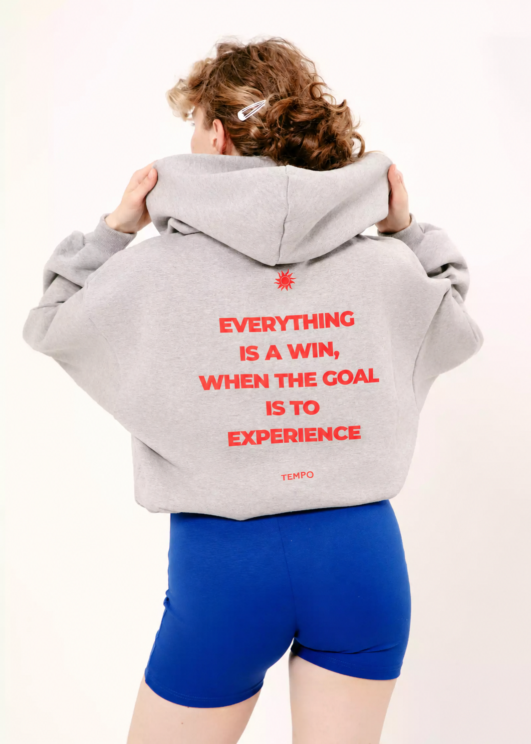 OVERSIZE HOODIE - EVERYTHING IS A WIN