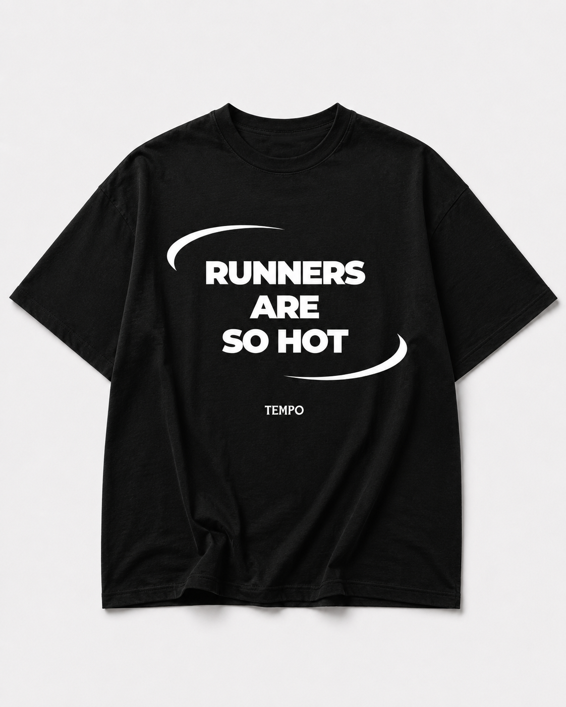T-shirt oversize Runners Are So Hot – TEMPO