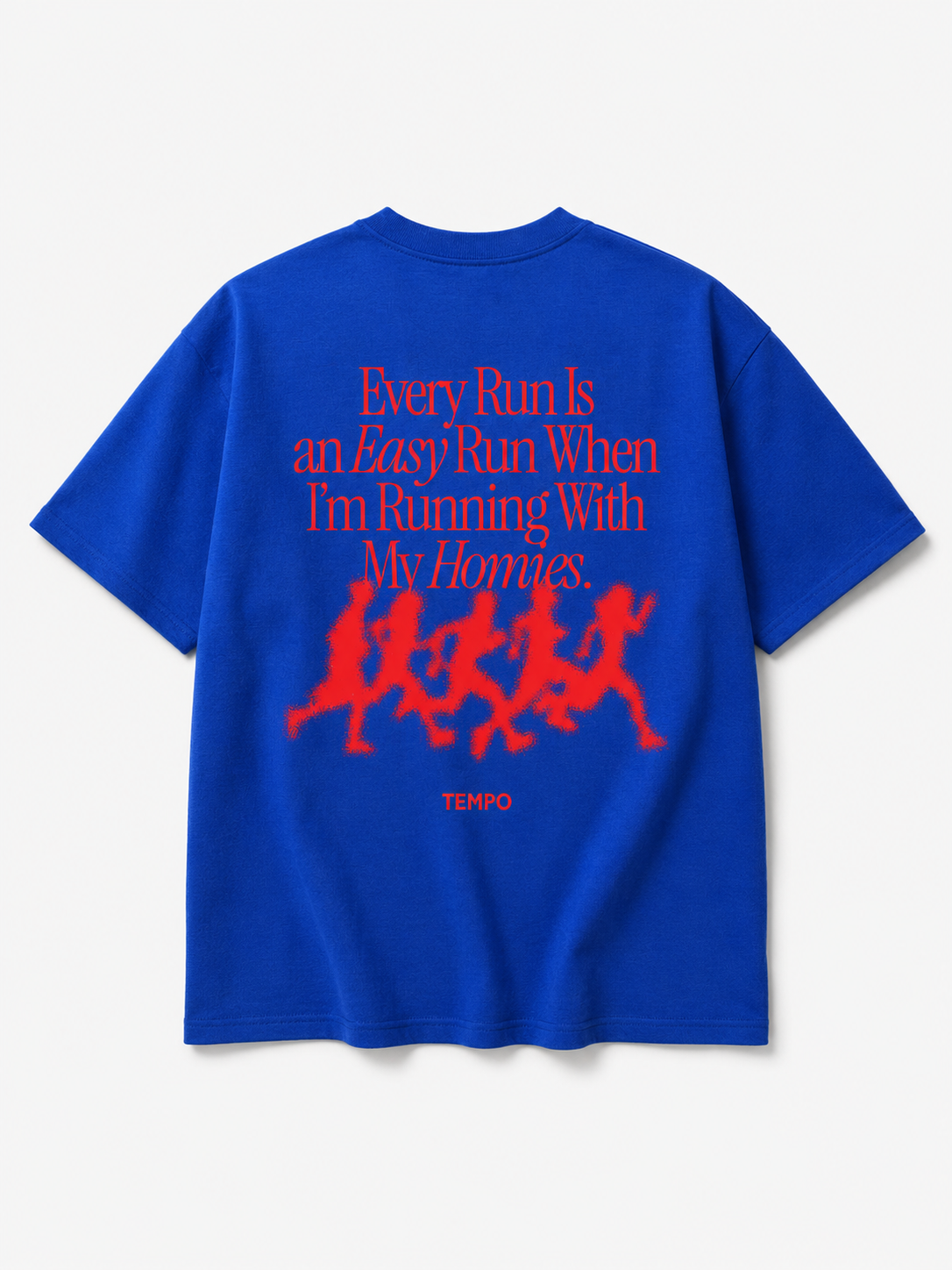 T-shirt oversize Easy Run – TEMPO