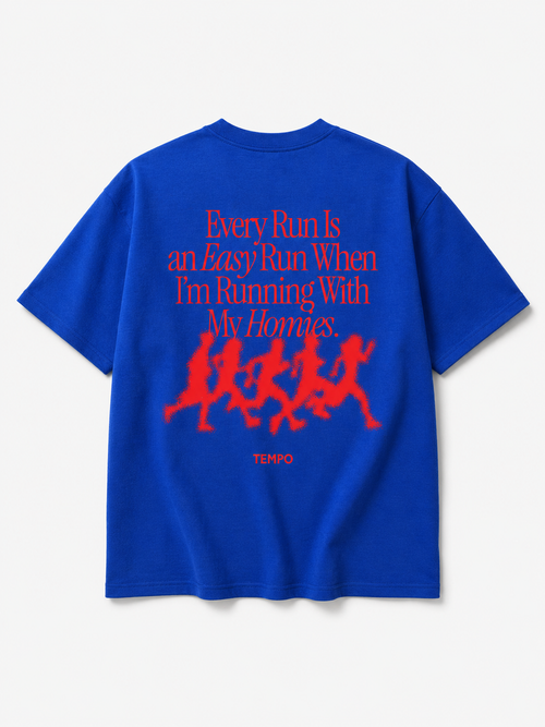 T-shirt oversize Easy Run – TEMPO
