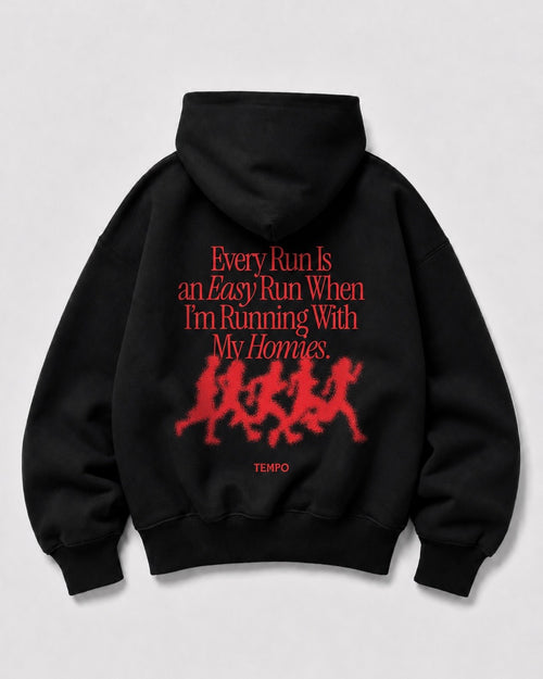 Bluza z kapturem Easy Run – TEMPO