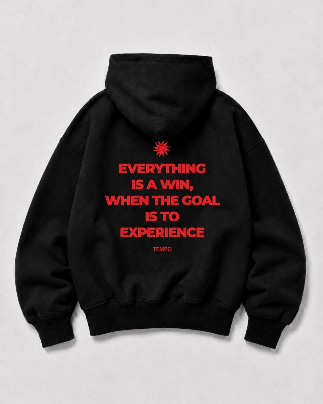 Bluza z kapturem Everything Is a Win – TEMPO (zdjęcie 2)