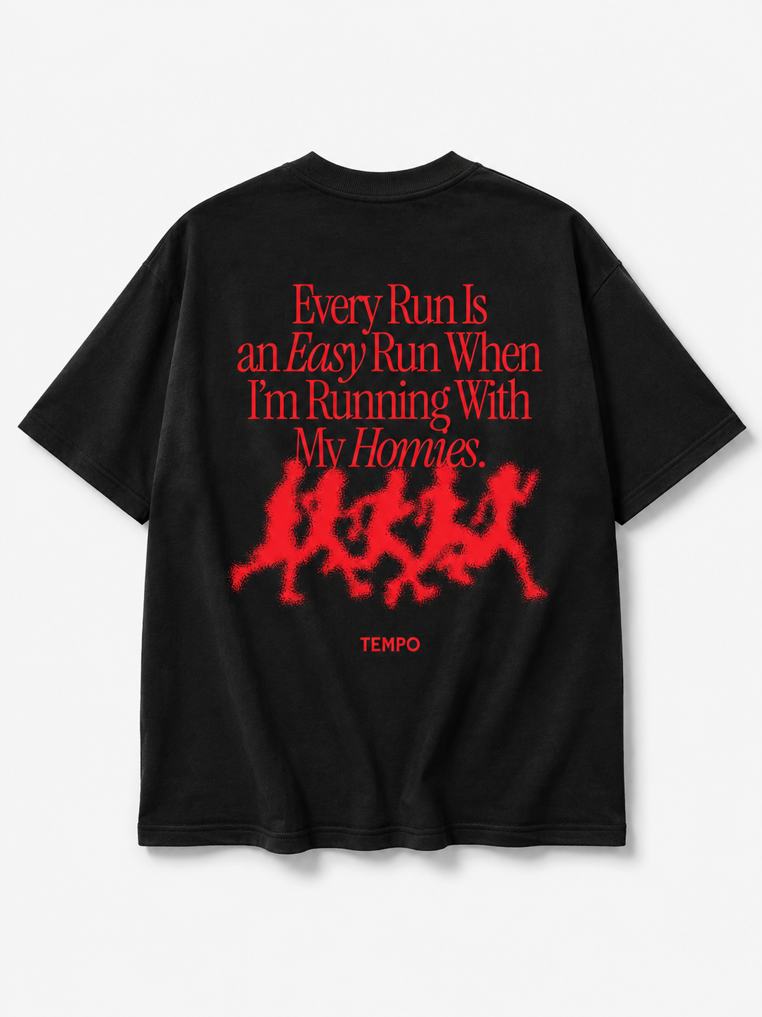 T-shirt oversize Easy Run – TEMPO (zdjęcie 4)