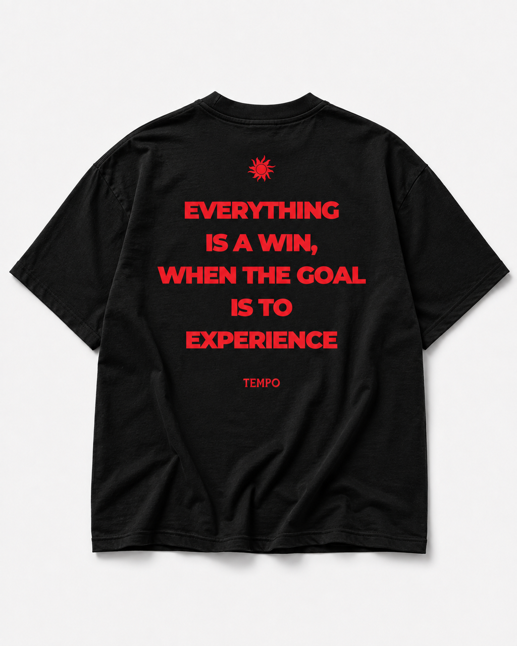 T-shirt oversize Everything Is a Win – TEMPO (zdjęcie 10)
