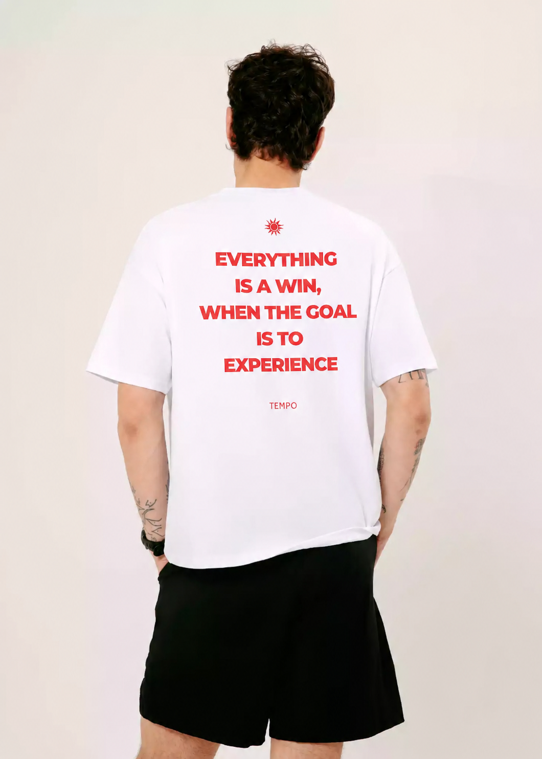 OVERSIZE TEE - EVERYTHING IS A WIN