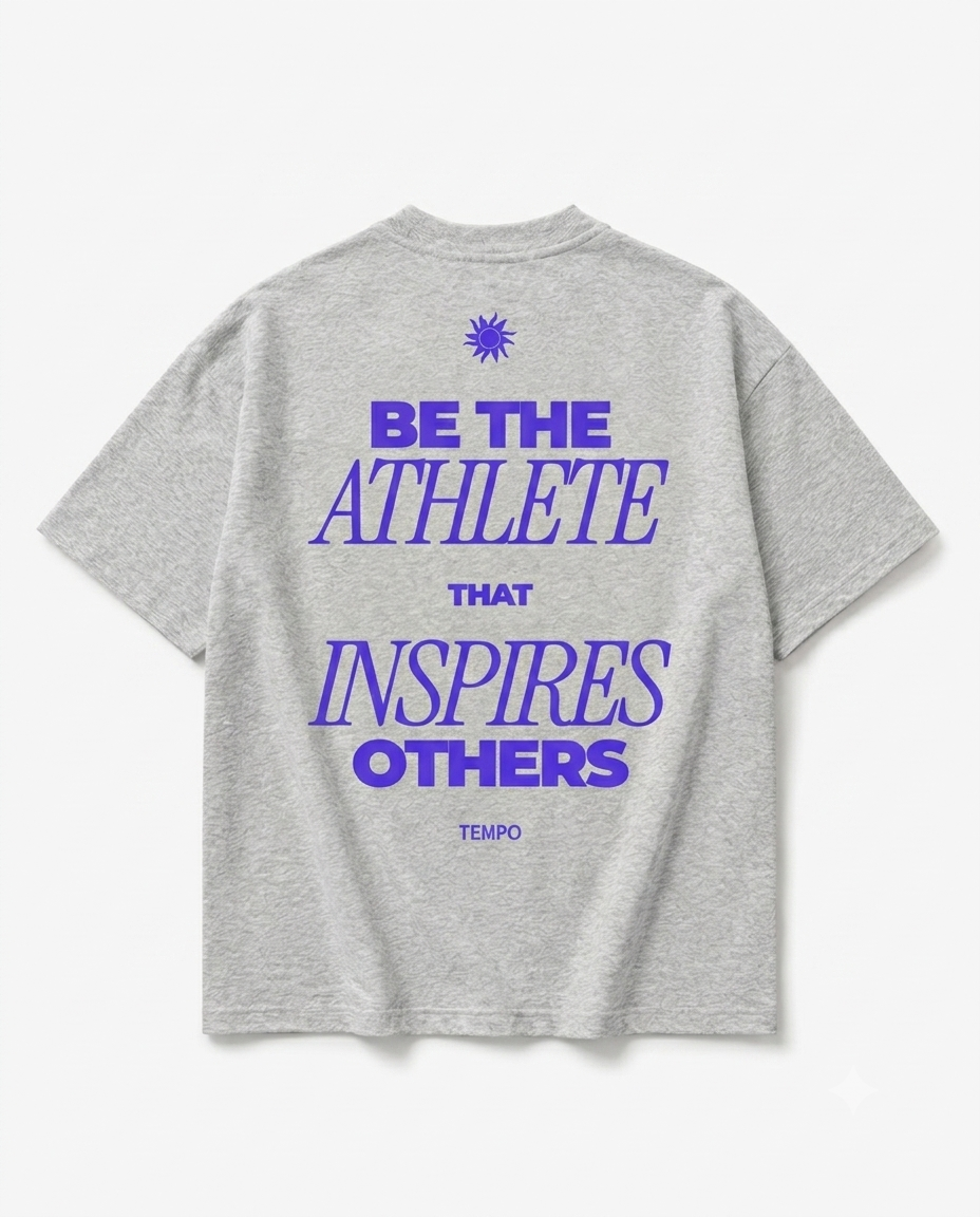 T-shirt oversize Athlete – TEMPO