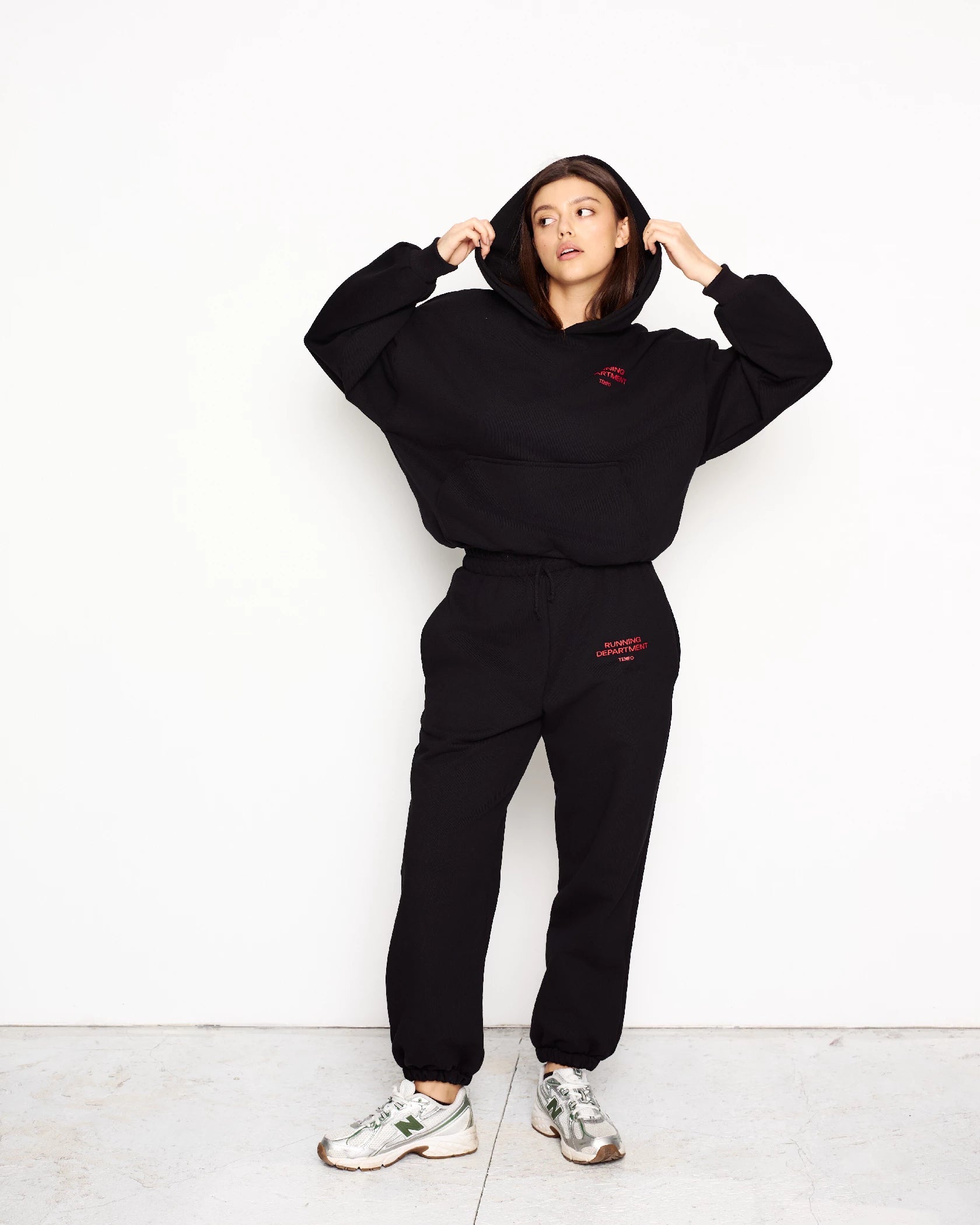 BLACK SWEATPANTS RUNNING DEPARTMENT