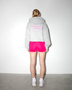 GREY HOODIE RUN LIKE A GIRL
