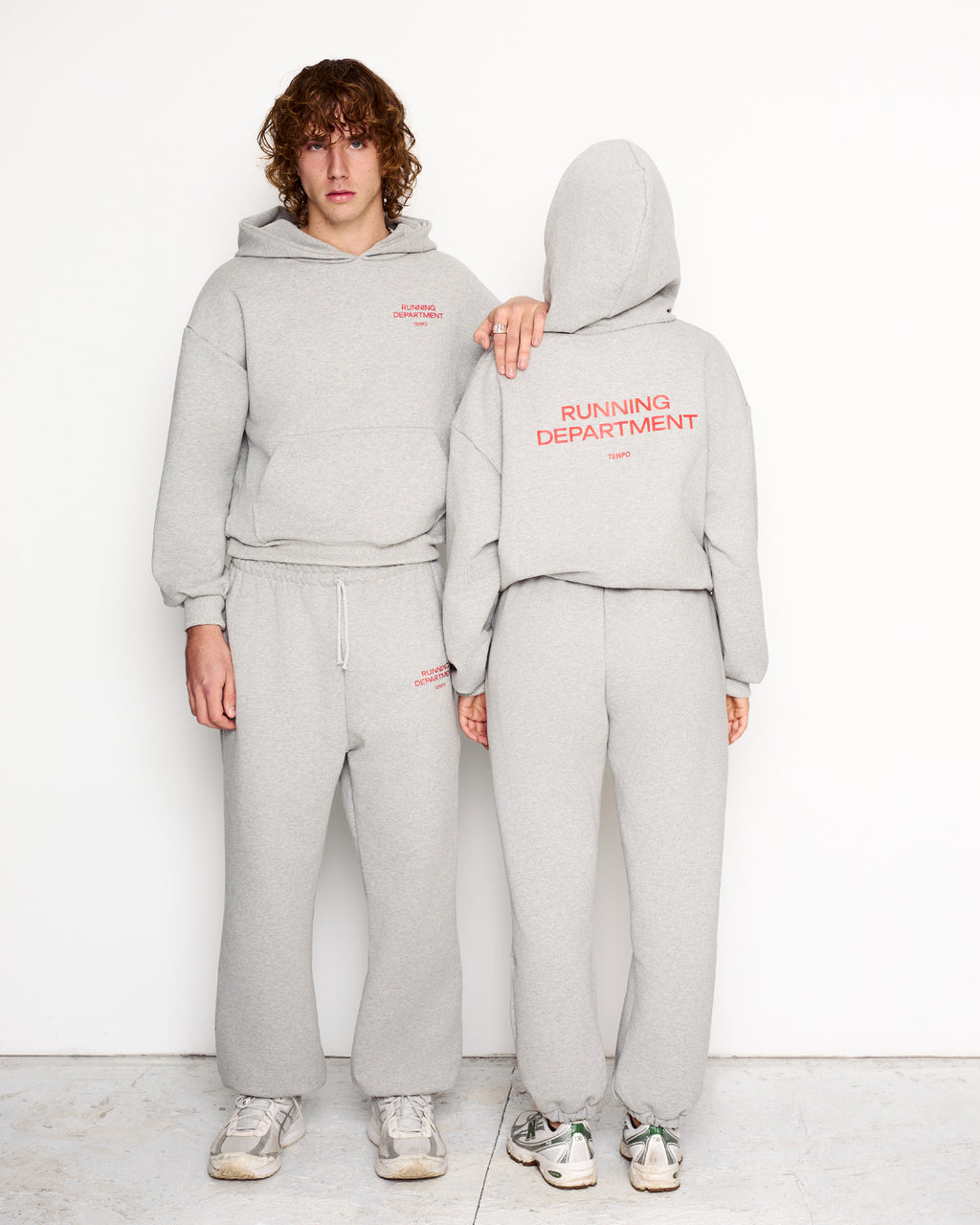 GREY SWEATPANTS RUNNING DEPARTMENT