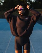 HOODIE WHY ARE YOU RUNNING (BLACK)