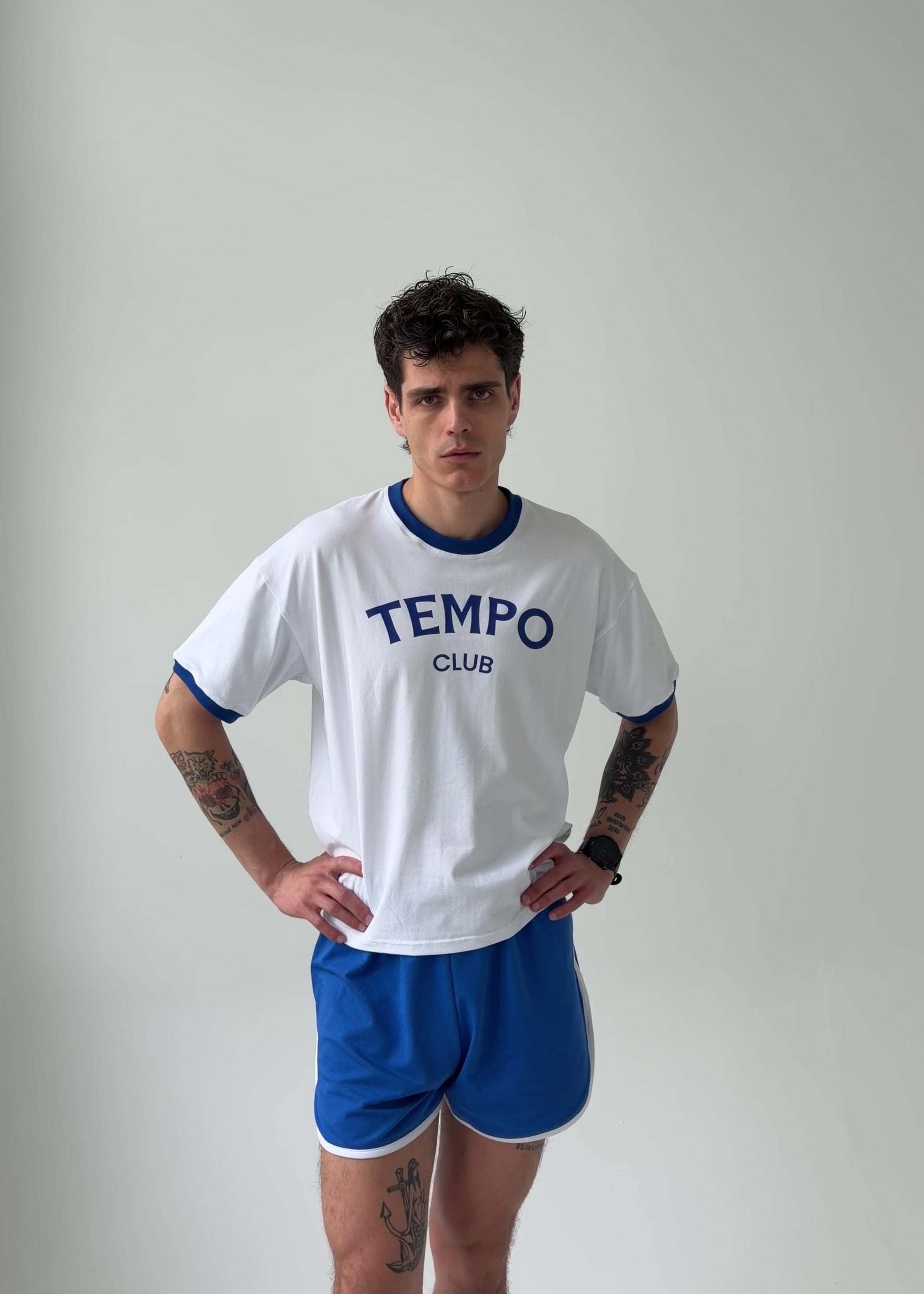 CROPPED T-SHIRT TEMPO CLUB