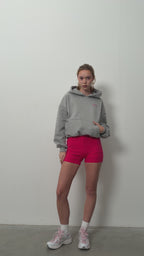 GREY HOODIE RUN LIKE A GIRL