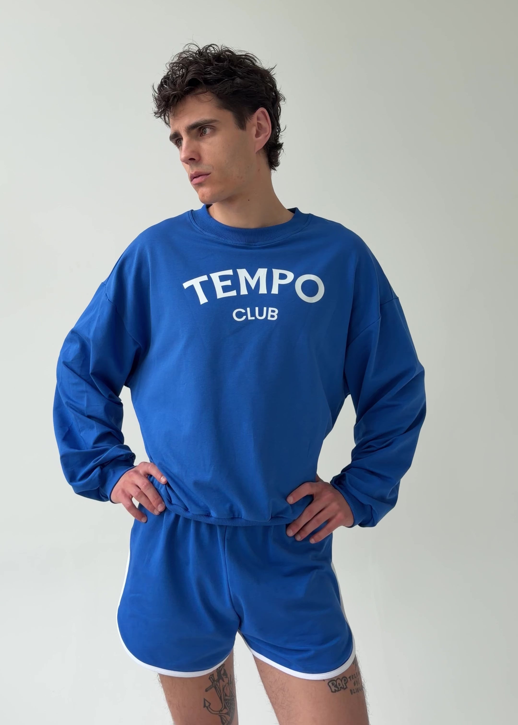 LIGHTWEIGHT CREWNECK TEMPO CLUB