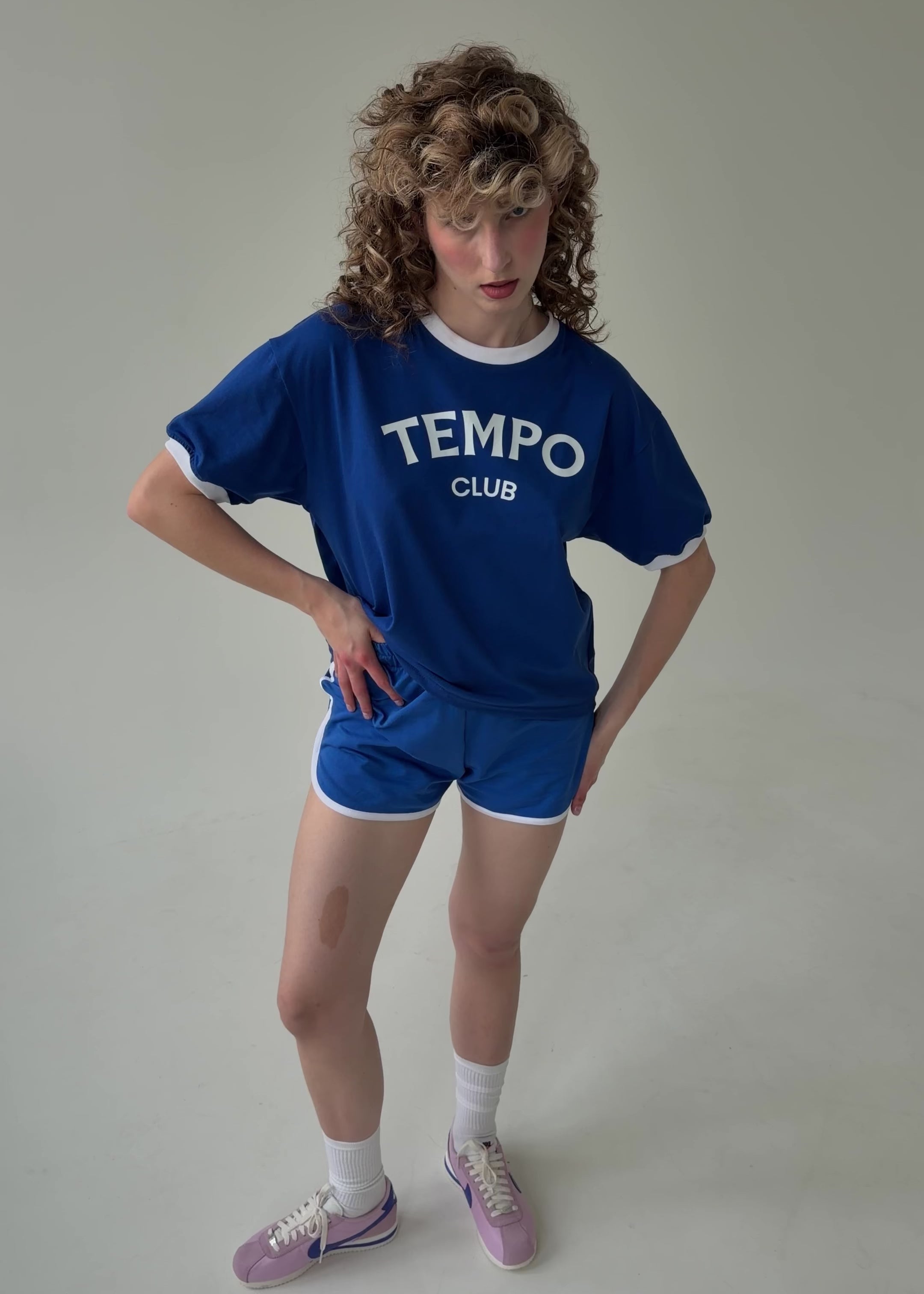 CROPPED T-SHIRT TEMPO CLUB
