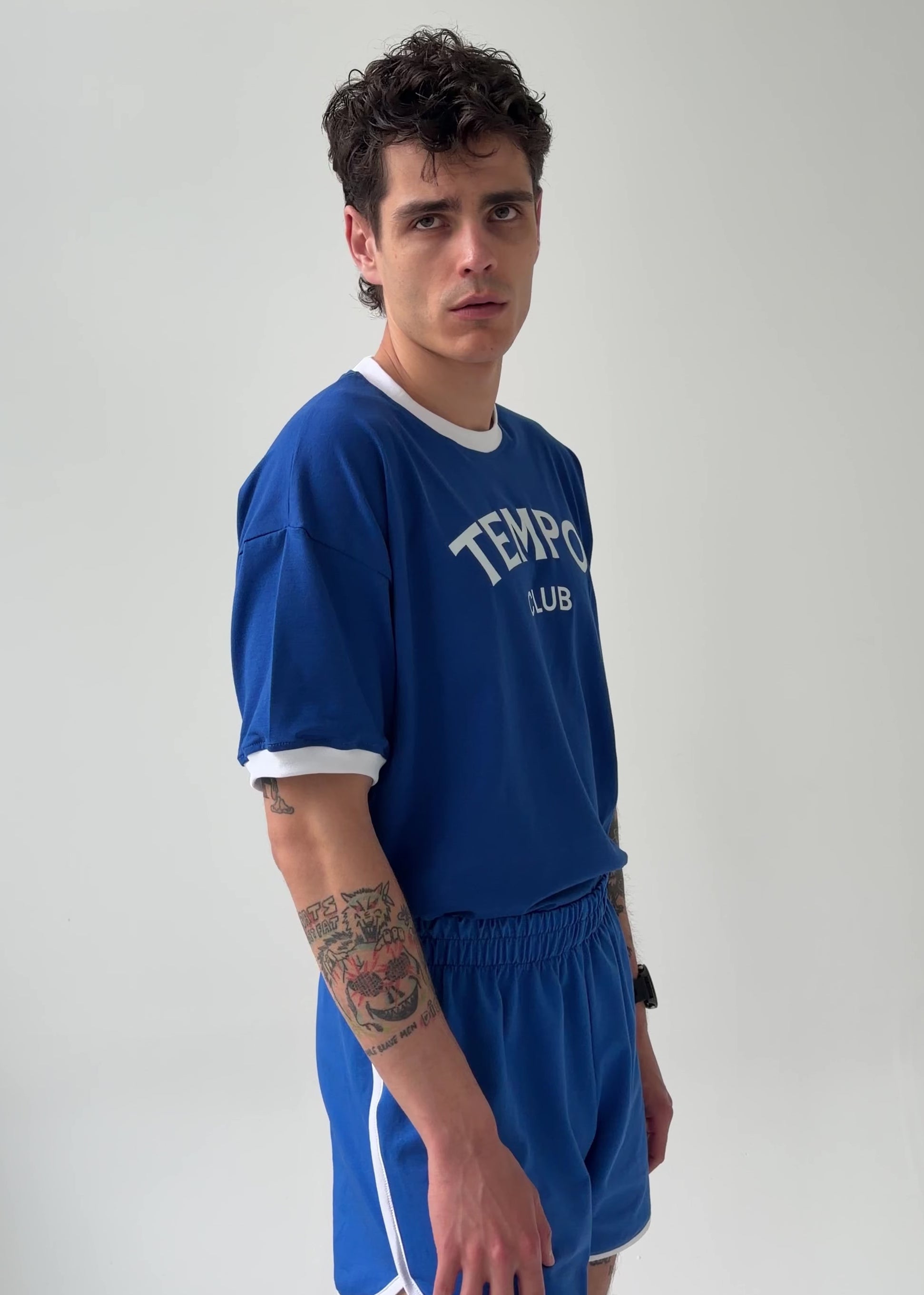 CROPPED T-SHIRT TEMPO CLUB
